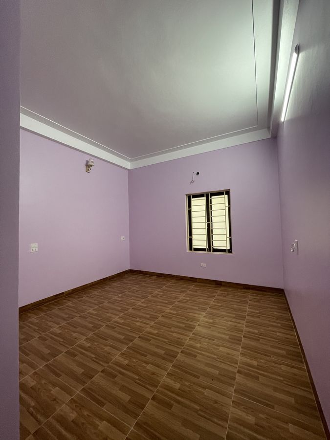 Phòng ngủ màu tím khoai môn -1